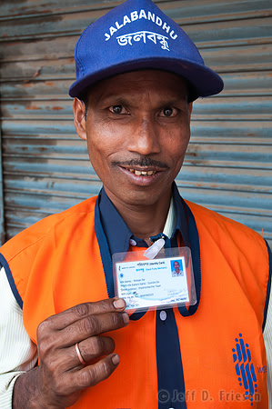 Jalabandhu with ID Card