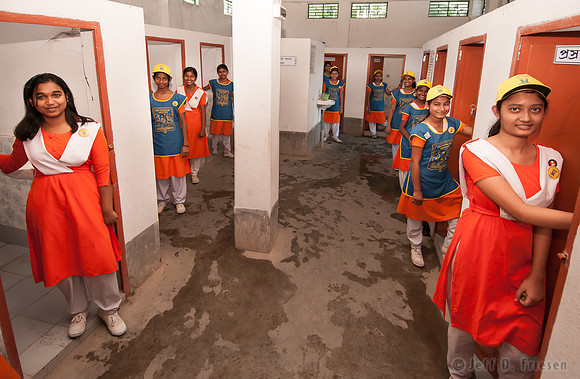 Clean Sanitation Block