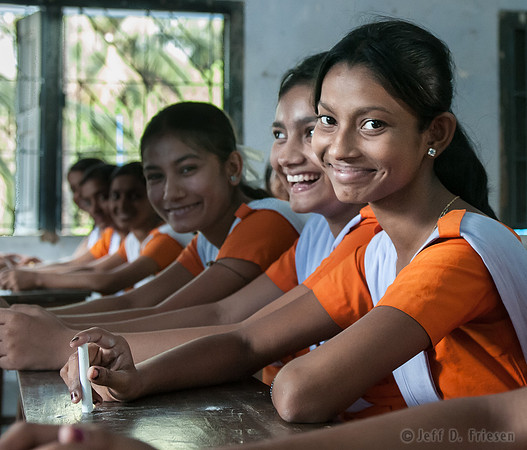 GirlsStudents in Classroom