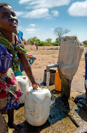 Woman at Artesian Well